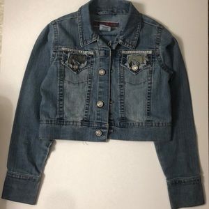 Cropped Jean Jacket